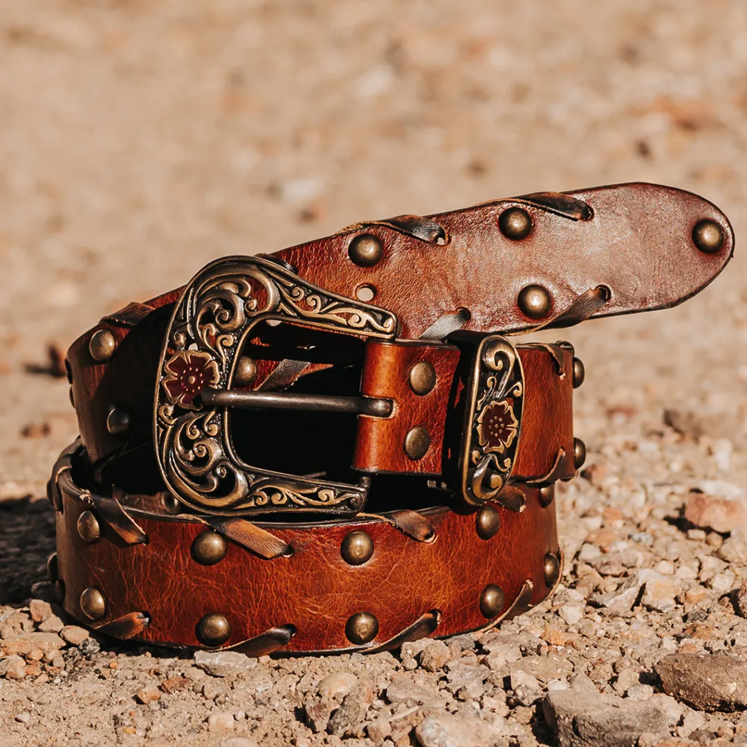 Hot Whip Stitch Belt Womens Belts